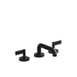 Kallista - OneE Basin Set, Low Spout, Lever Handle - Matte Black