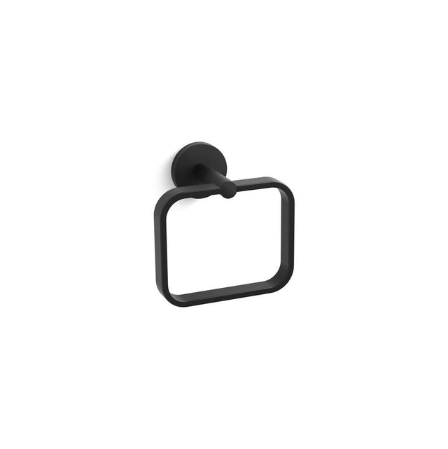 Kallista - OneE Towel Ring - Matte Black