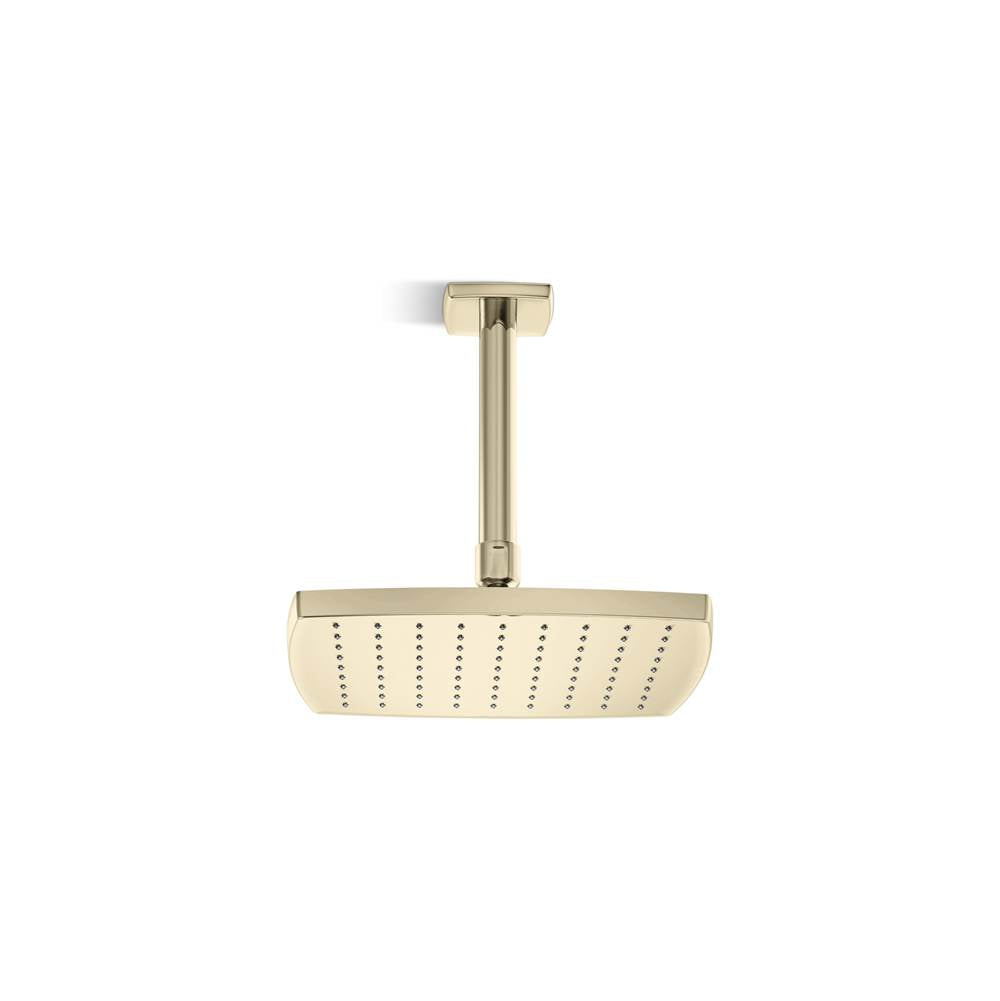Kallista - Raindome, 9'' Modern Square - French Gold