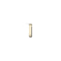 Kallista - Shower Arm, 3'' Ceiling Mount - French Gold