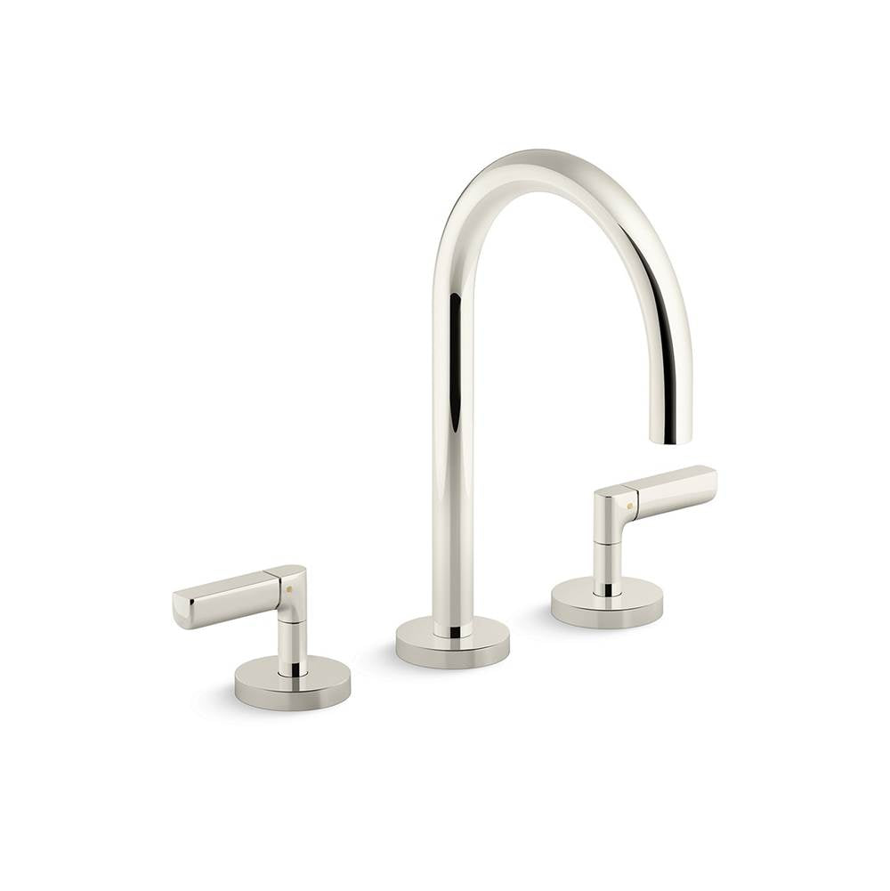 Kallista - One NazareE Sink Faucet, Gooseneck Spout - Polished Nickel