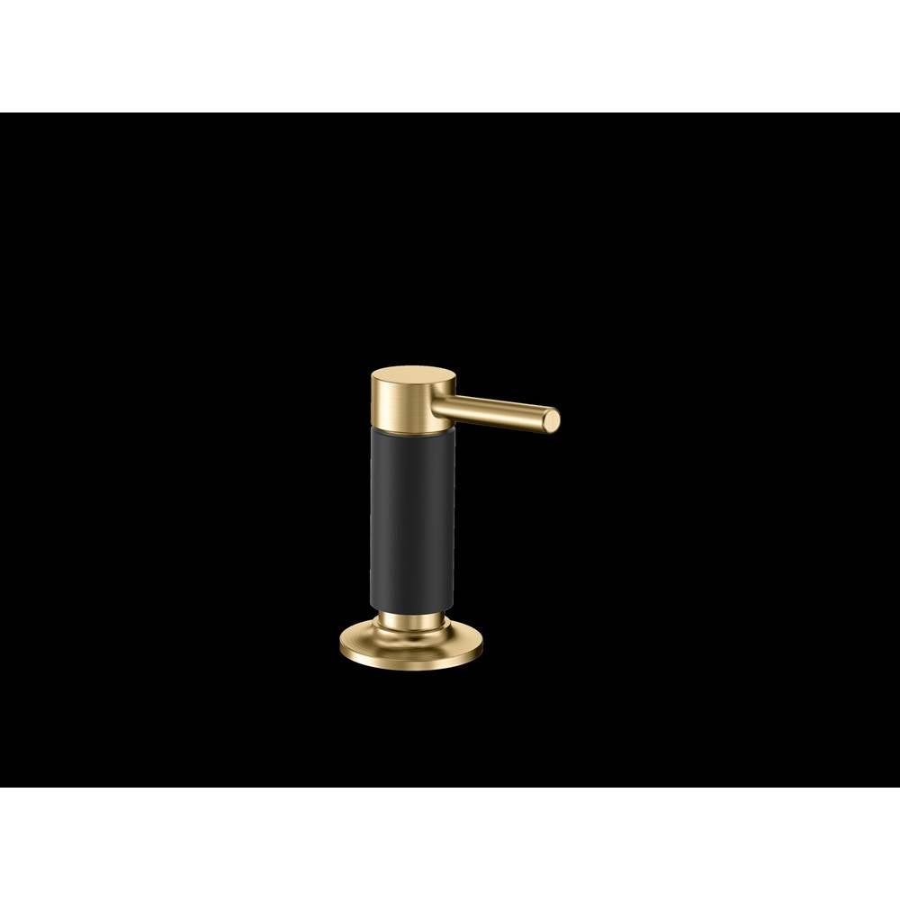 Kallista - JuxtaposeE Kitchen Soap Dispenser - Matte Black