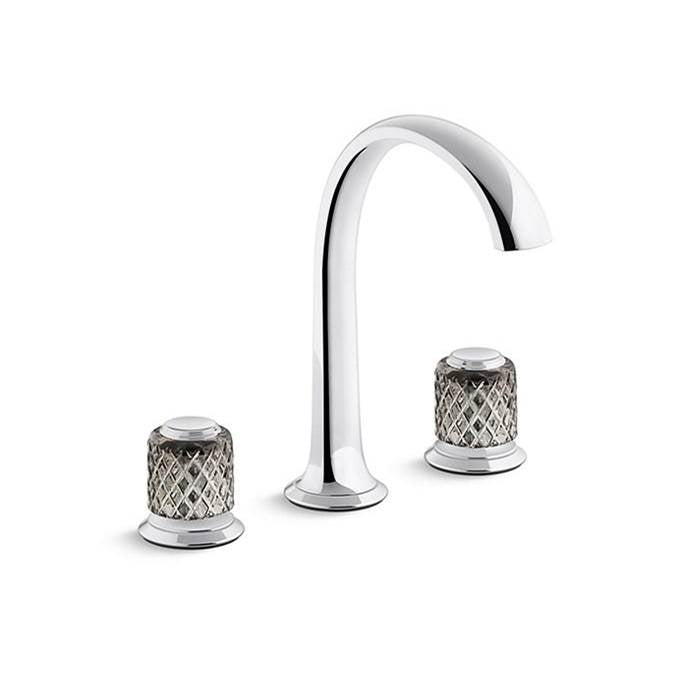 Kallista - Script Snk Fct Arch Spt Stl Flnnl Grey - Polished Chrome
