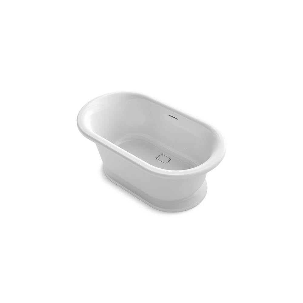 Kallista - Per SeE Oval Freestanding Tub - Stucco White