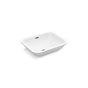 Kallista - Perfect Um Sink, Soft Rectangle, Glzd - Stucco White