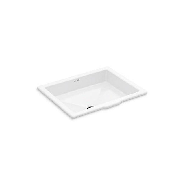 Kallista - Perfect Um Sink, Centric Rectangle - Stucco White