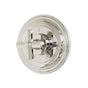 Kallista - Town Thermostatic Trim, Cross Handle - Nickel Silver