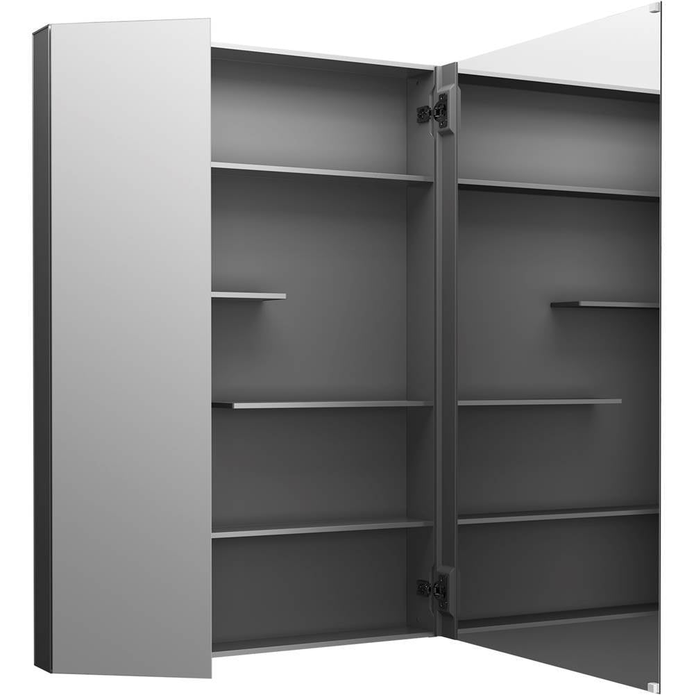 Kohler - Maxstow 30'' W x 40'' H medicine cabinet - Dark Anodized Aluminum