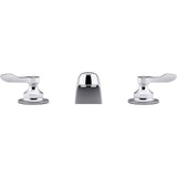 Triton Bowe 1.0 gpm widespread bathroom sink faucet with laminar flow and lever handles, drain not included