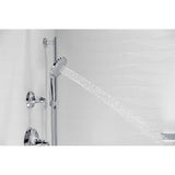 Fort1/2 30'' four-function handshower kit, 2.5 gpm