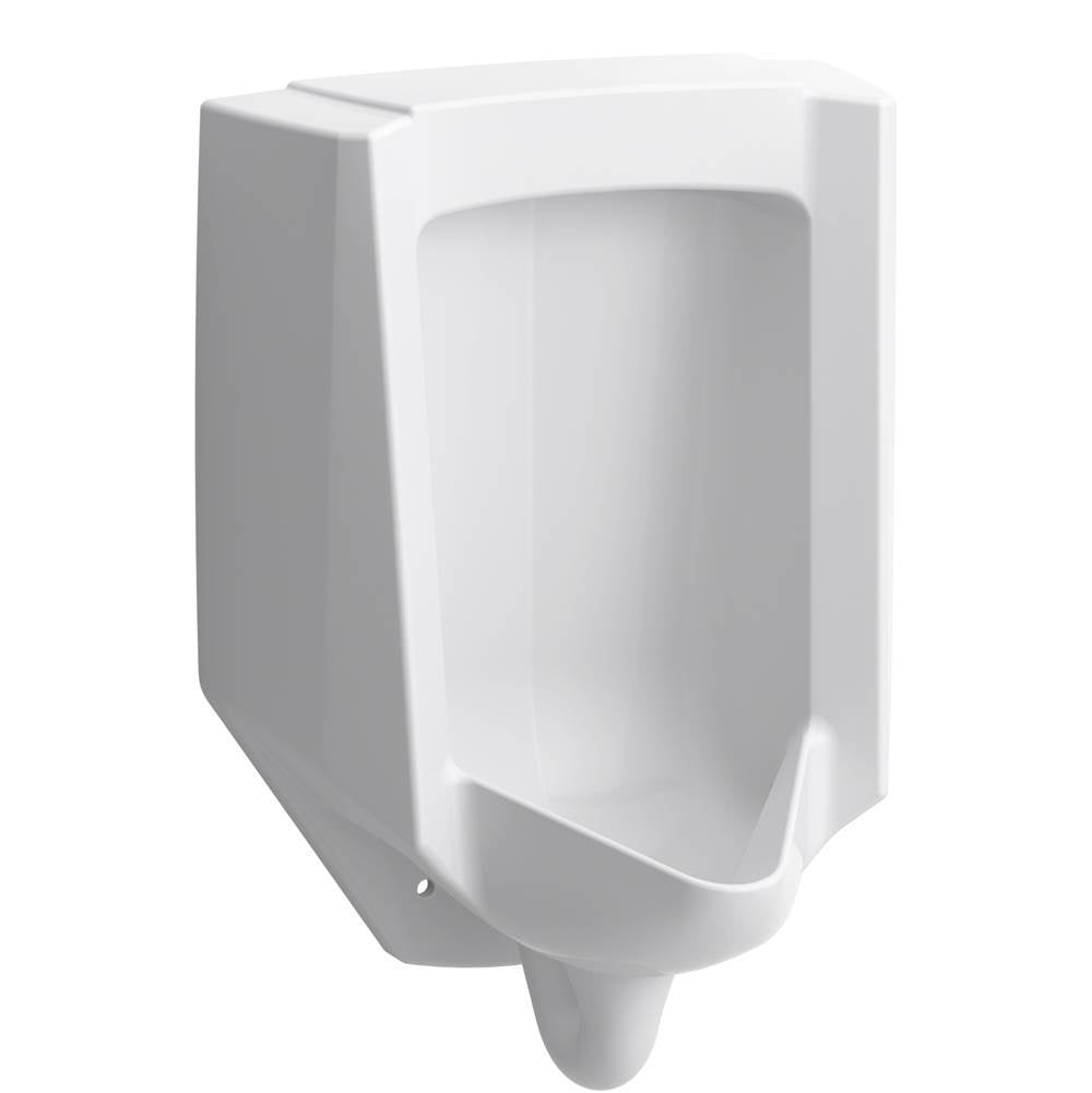 Kohler - BardonE High-Efficiency Urinal (HEU), washout, wall-hung, 0.125 gpf to 1.0 gpf, rear spud, antimicrobial - White