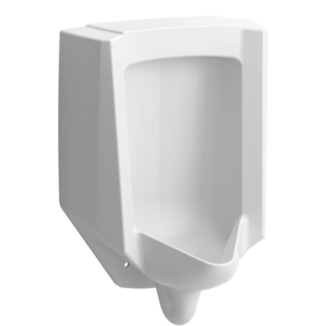 Kohler - BardonE High-Efficiency Urinal (HEU), washout, wall-hung, 0.125 gpf to 1.0 gpf, rear spud, antimicrobial - White
