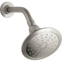 Kohler - Fort1/2 Single-function showerhead, 1.75 gpm - Vibrant Brushed Nickel