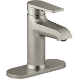 Kohler - Hint Single-handle bathroom sink faucet, 1.2 gpm - Vibrant Brushed Nickel