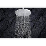 Contemporary Round 12'' single-function rainhead, 2.5 gpm