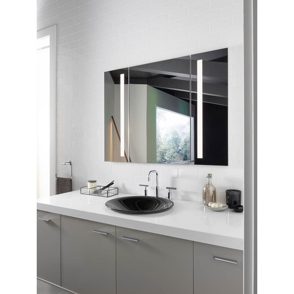Verdera 40'' x 30'' lighted medicine cabinet