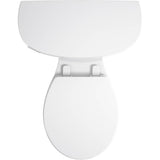 KingstonE Two-piece round-front toilet, 1.28 gpf