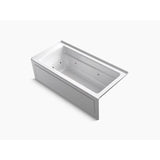 Kohler - Archer 66'' x 32'' alcove whirlpool bath with Bask heated surface, right drain - White