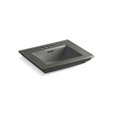 Kohler - Memoirs Stately 25'' pedestal/console table bathroom sink - Thunder Grey