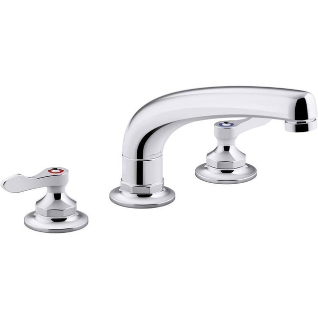 Kohler - Triton Bowe 1.5 gpm kitchen sink faucet with 8-3/16'' swing spout, aerated flow and lever handles - Polished Chrome
