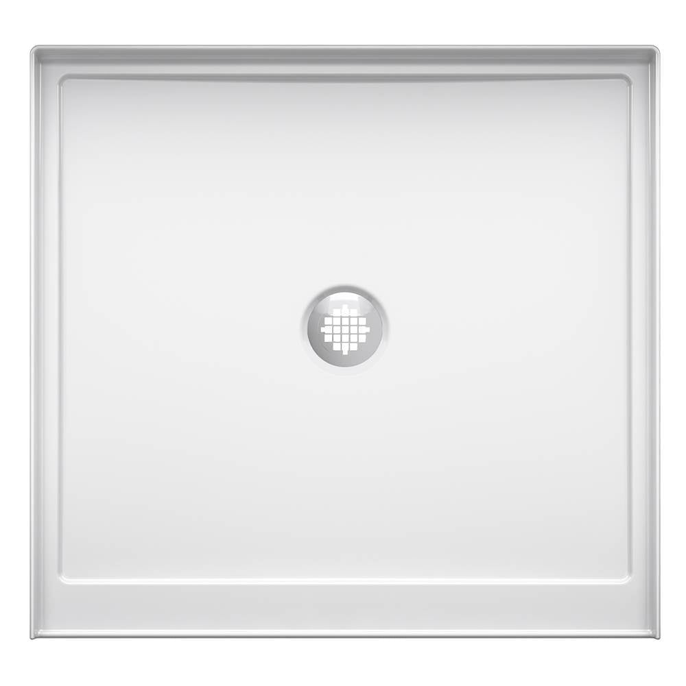 Rely 36'' x 34'' alcove shower base, center drain