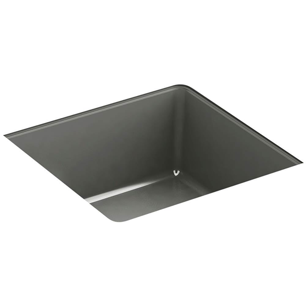 Kohler - Verticyl 13'' square undermount bathroom sink - Thunder Grey