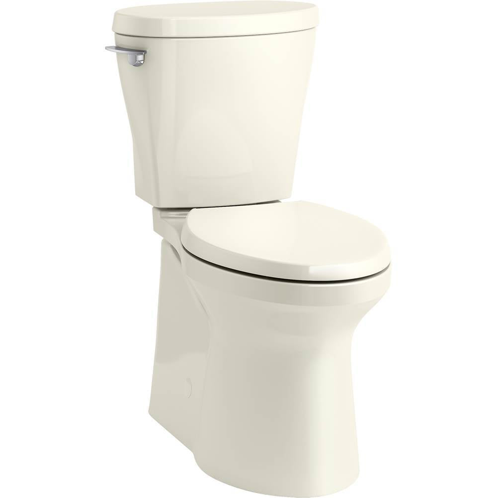 Betello ContinuousClean XT two-piece elongated toilet with skirted trapway, 1.28 gpf