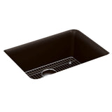 Kohler - Cairn 24-1/2'' undermount single-bowl kitchen sink - Matte Brown