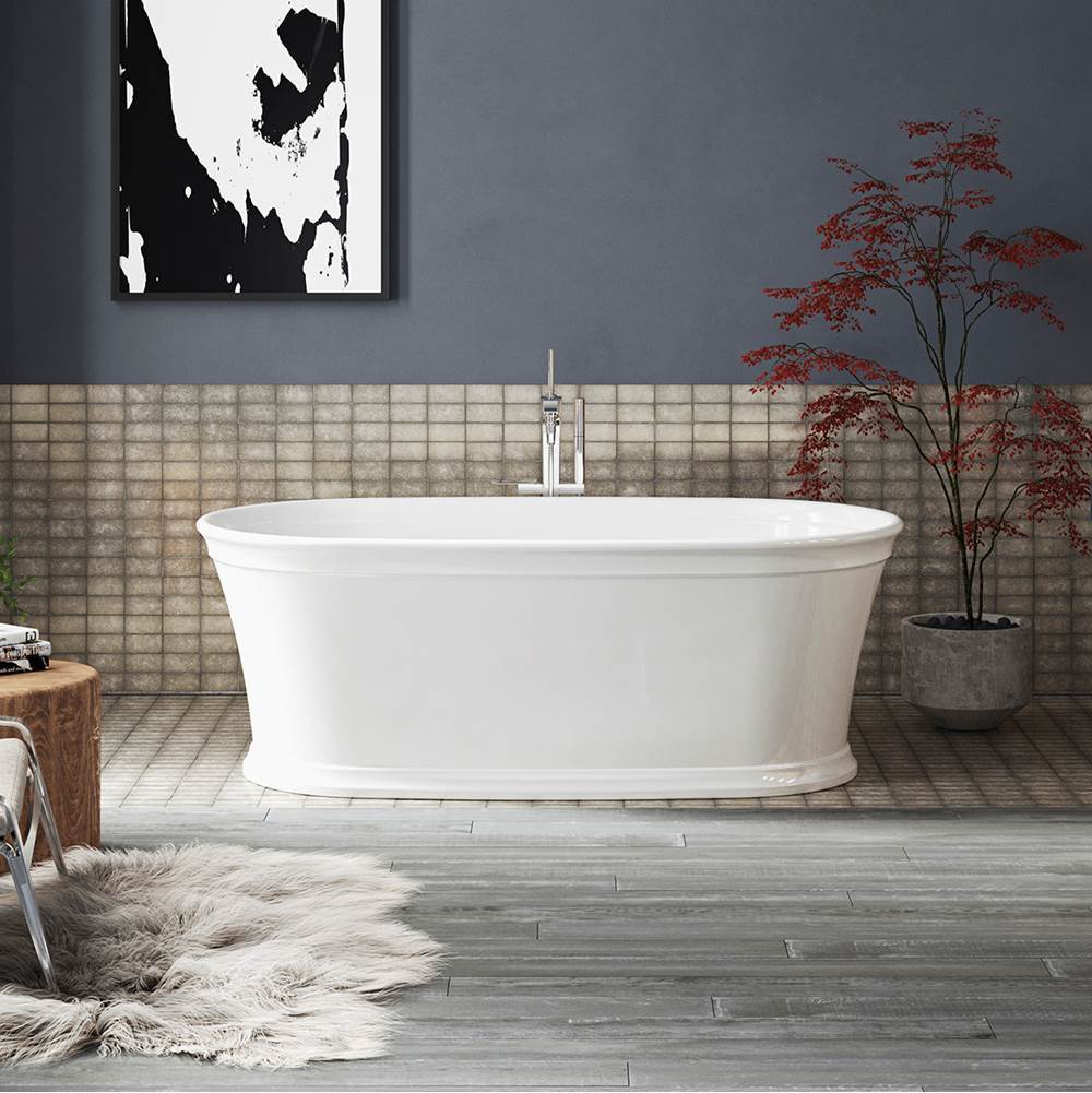 Memoirs 60'' x 34'' freestanding bath
