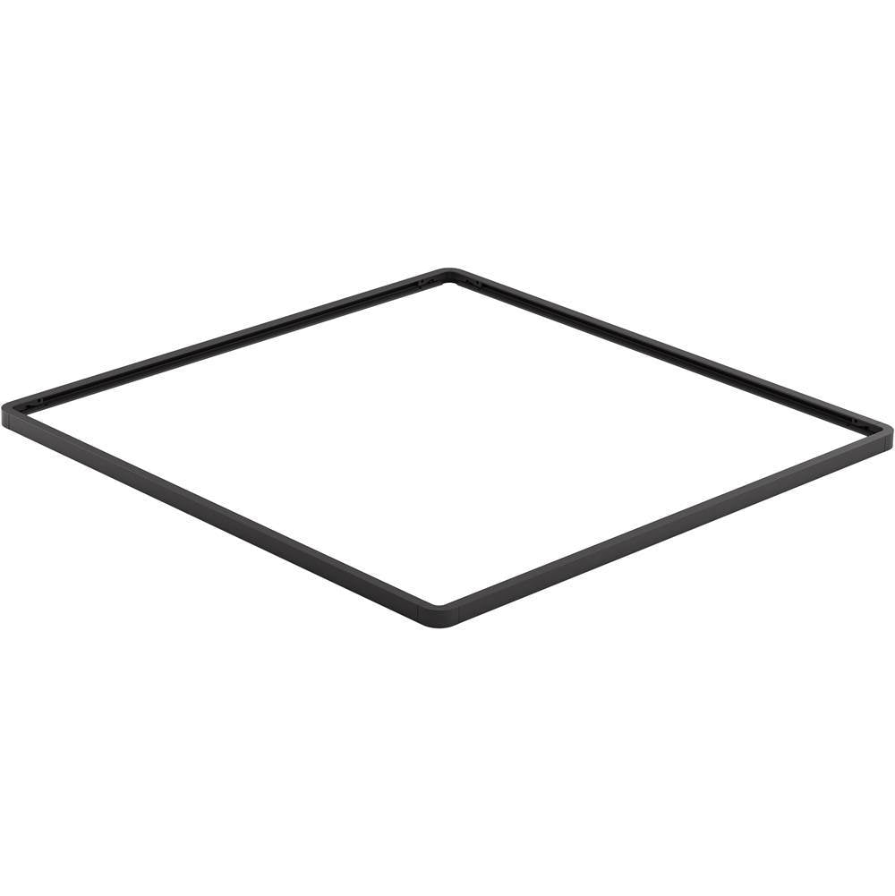 Kohler - Real Rain Overhead panel trim - Matte Black