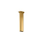 Kohler - Statement 10'' ceiling-mount two-function rainhead arm and flange - Vibrant Brushed Moderne Brass