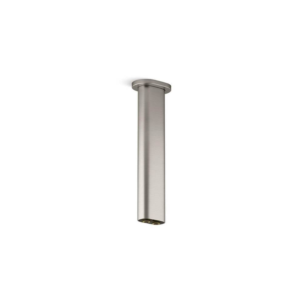 Kohler - Statement 10'' ceiling-mount two-function rainhead arm and flange - Vibrant Brushed Nickel