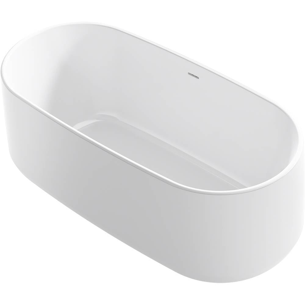 Kohler - Ceric 60'' x 29'' freestanding bath - White
