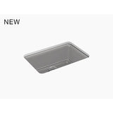 Kohler - Cairn 27-1/2'' undermount single-bowl kitchen sink - Matte Grey