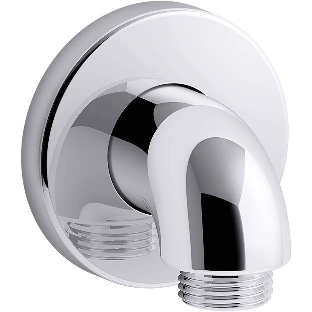 Kohler - Purist Stillness Wall-mount supply elbow with check valve - Polished Chrome