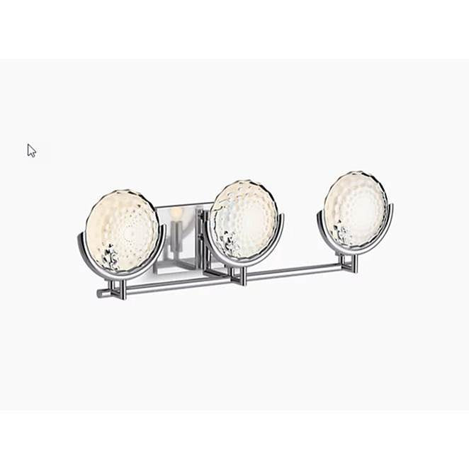 Kohler - Arendela Three-light sconce - Polished Chrome