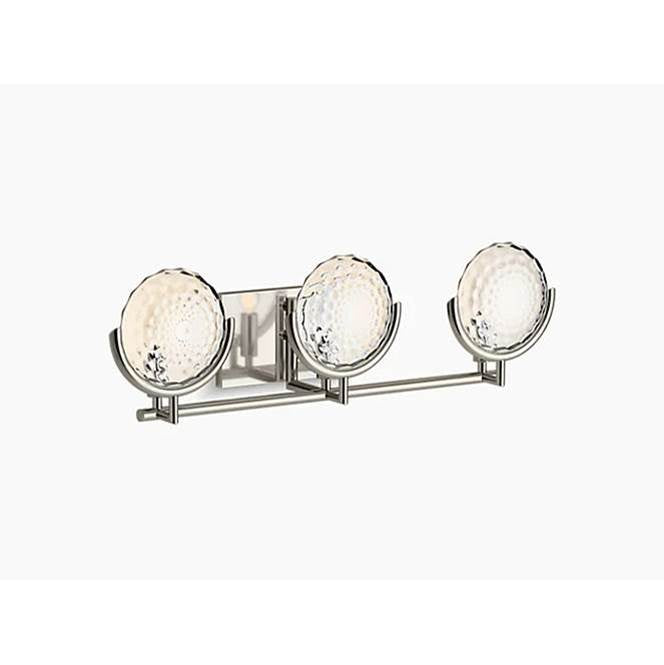 Kohler - Arendela Three-light sconce - Polished Nickel