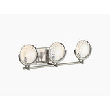 Kohler - Arendela Three-light sconce - Polished Nickel