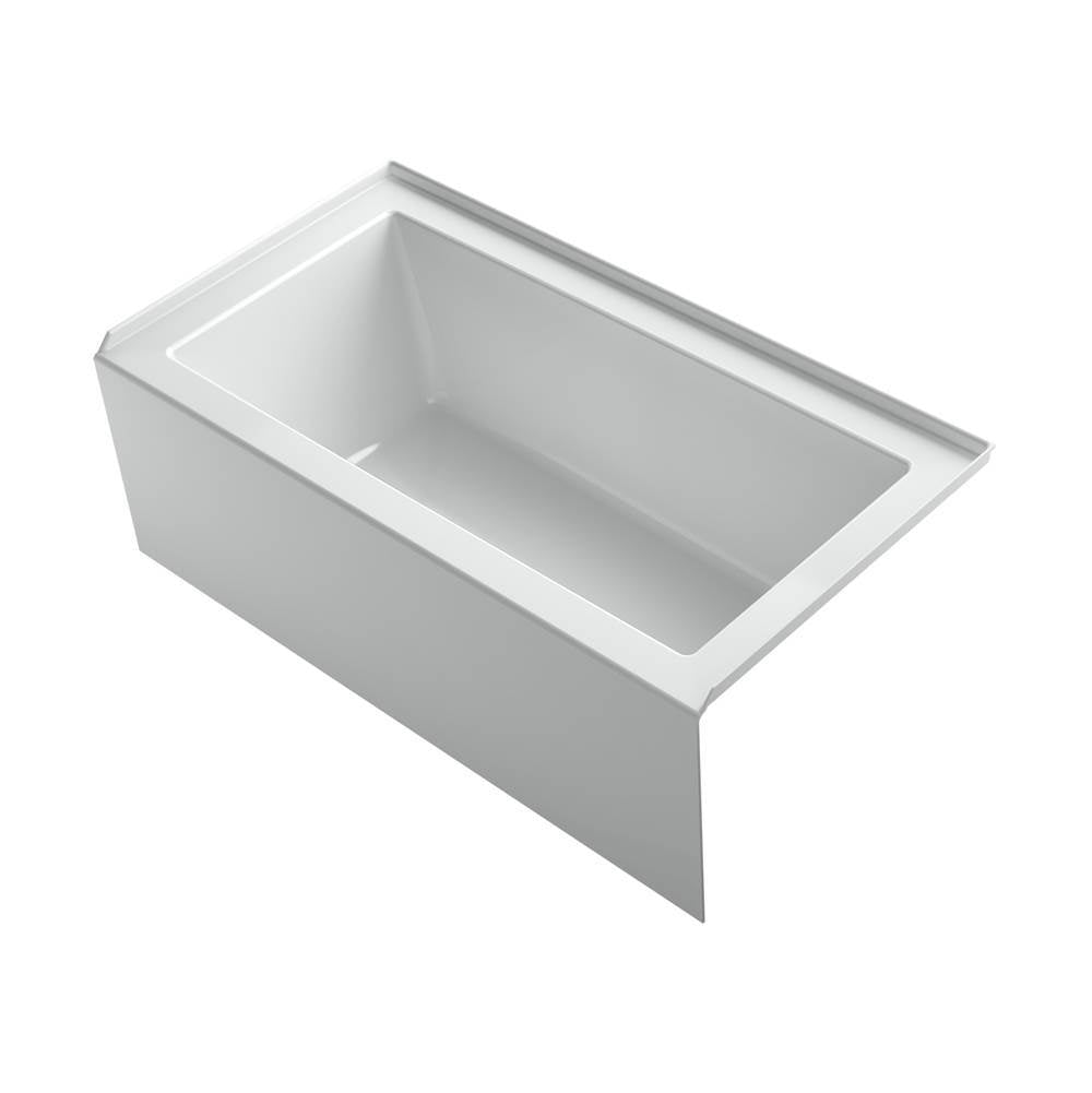 Kohler - Underscore 60'' x 32'' alcove bath right drain - Ice Grey