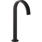 Kohler - Components Bathroom sink faucet spout with Ribbon design, 1.2 gpm - Matte Black