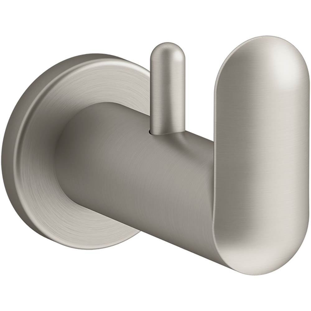 Kohler - KuminE Robe hook - Vibrant Brushed Nickel