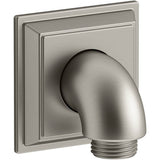 Kohler - Memoirs Stately Wall-mount supply elbow with check valve - Vibrant Brushed Nickel