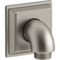 Kohler - Memoirs Stately Wall-mount supply elbow with check valve - Vibrant Brushed Nickel