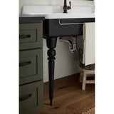 Farmstead 45'' top-/wall-mount single-bowl workstation farmhouse kitchen sink