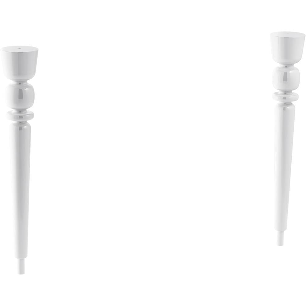 Kohler - Farmstead Transitional legs - White
