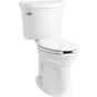 Kohler - KingstonE Two-piece elongated toilet, 1.28 gpf - White