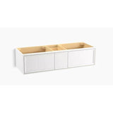 Kohler - Lodern 60'' wall-hung bathroom vanity cabinet - Linen White