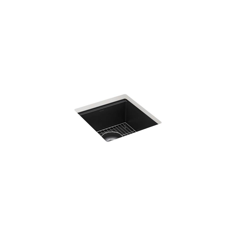 Kohler - BillingsE 18'' undermount bar sink - Matte Black