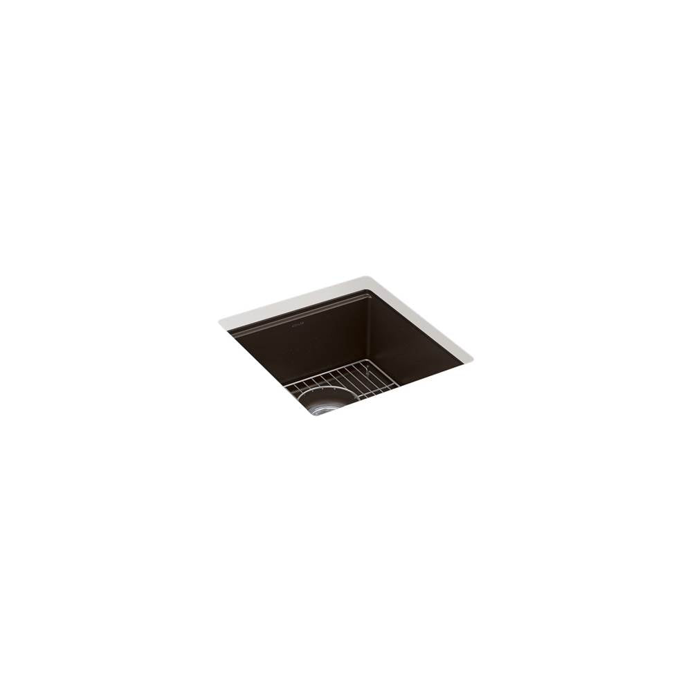 Kohler - BillingsE 18'' undermount bar sink - Matte Brown