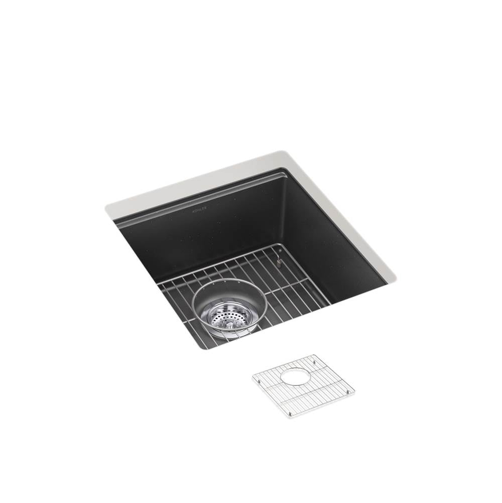 Kohler - BillingsE 18'' undermount bar sink - Matte Graphite